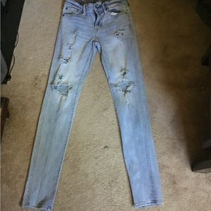 Mens american eagle stacked skinnies